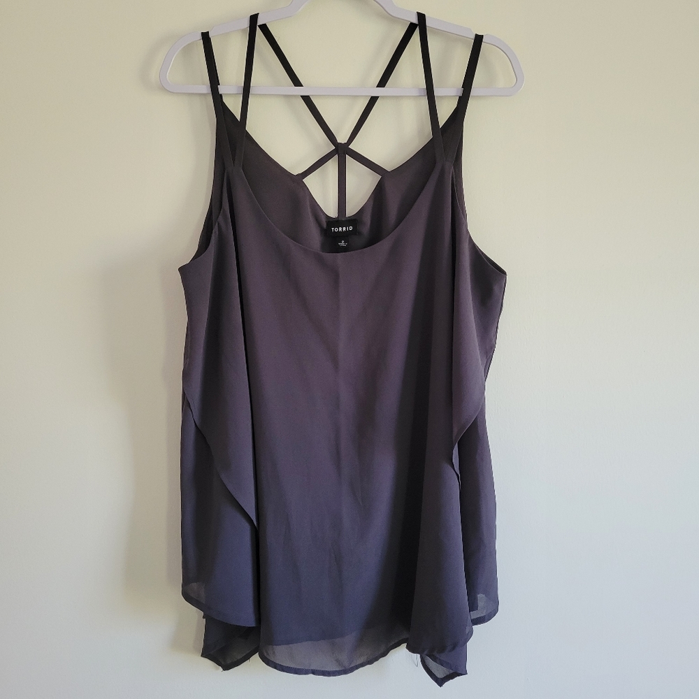 Torrid Sleeveless Blouse Tank Top Size 2X
